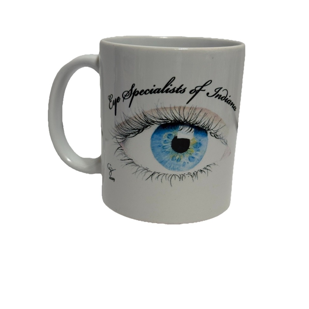 Eye Specialists Of Indiana Coffee Mug Optometrist Ophthalmologist Snellen Chart